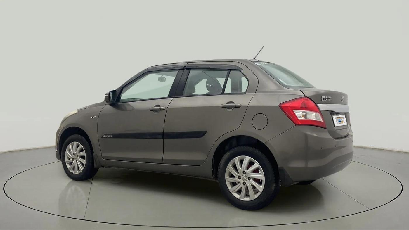 2015 Maruti Swift Dzire ZXI, Petrol, Manual, 57,892 km, Left Back Diagonal