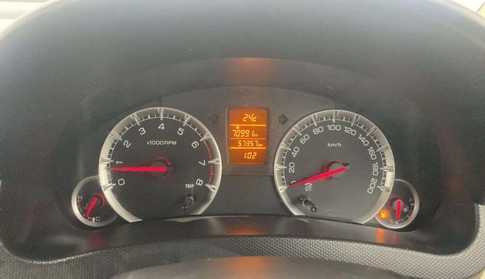 2015 Maruti Swift Dzire ZXI, Petrol, Manual, 57,499 km, Odometer Image