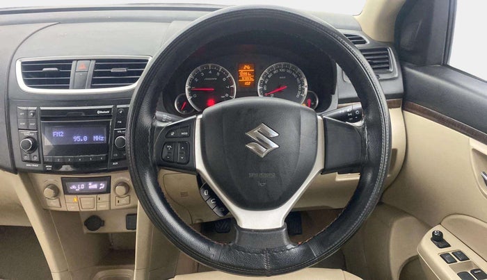 2015 Maruti Swift Dzire ZXI, Petrol, Manual, 57,499 km, Steering Wheel Close Up