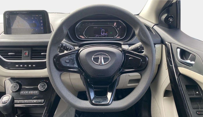 2022 Tata NEXON XZ PLUS PETROL, Petrol, Manual, 41,548 km, Steering Wheel Close Up