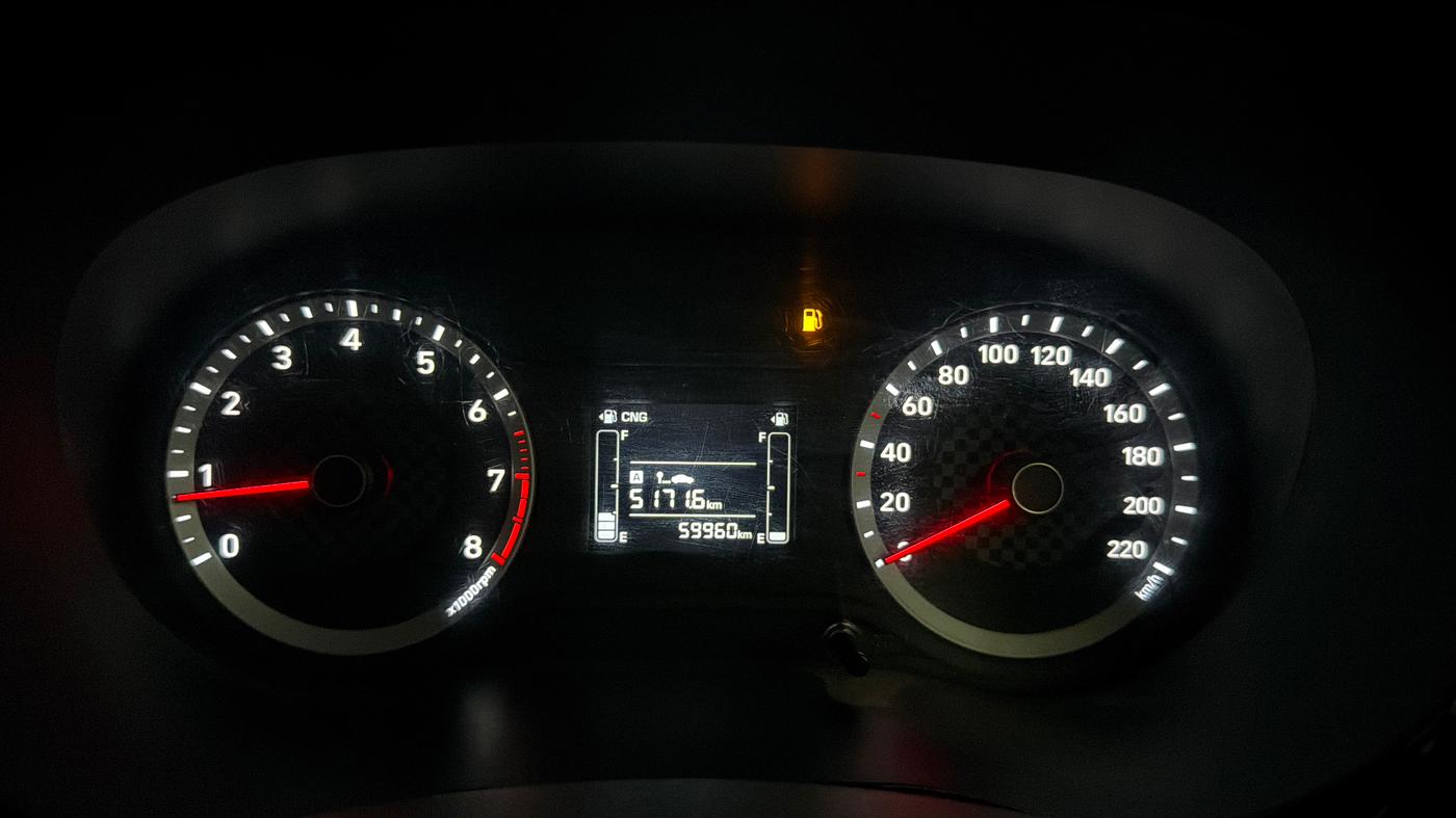 2022 Hyundai AURA SX 1.2 CNG, CNG, Manual, 59,951 km, Odometer Image
