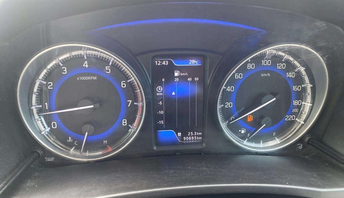 2018 Maruti Baleno ZETA PETROL 1.2, Petrol, Manual, 90,883 km, Odometer Image