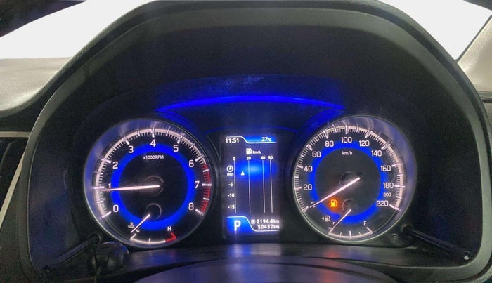 2018 Maruti Baleno ZETA CVT PETROL 1.2, Petrol, Automatic, 50,521 km, Odometer Image