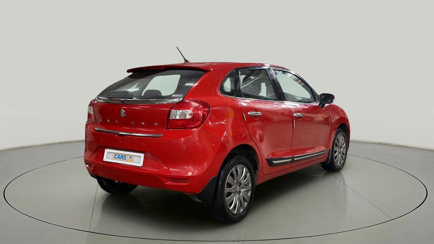 2018 Maruti Baleno ZETA CVT PETROL 1.2, Petrol, Automatic, 50,521 km, Right Back Diagonal