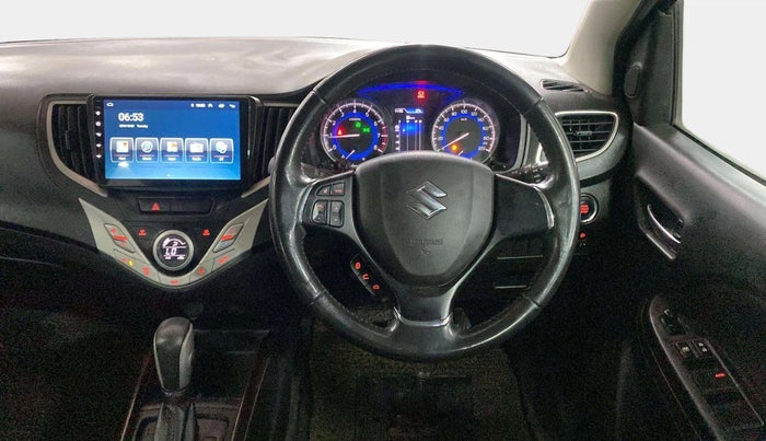 2018 Maruti Baleno ZETA CVT PETROL 1.2, Petrol, Automatic, 50,521 km, Steering Wheel Close Up