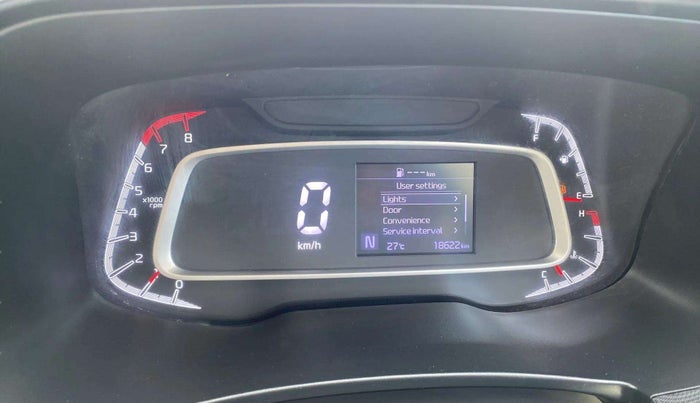 2021 KIA SONET HTX 1.0 IMT, Petrol, Manual, 18,872 km, Odometer Image