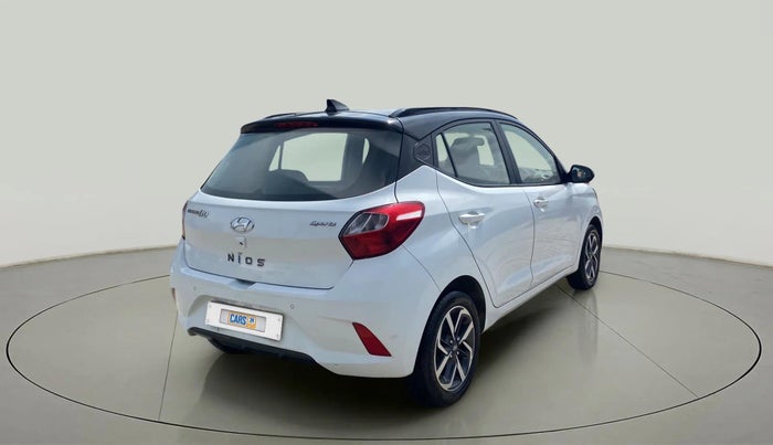 2021 Hyundai GRAND I10 NIOS SPORTZ 1.2 KAPPA VTVT DUAL TONE, Petrol, Manual, 56,482 km, Right Back Diagonal