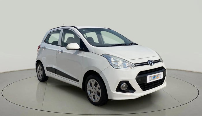 2014 Hyundai Grand i10 SPORTZ 1.2 KAPPA VTVT, Petrol, Manual, 79,801 km, Right Front Diagonal