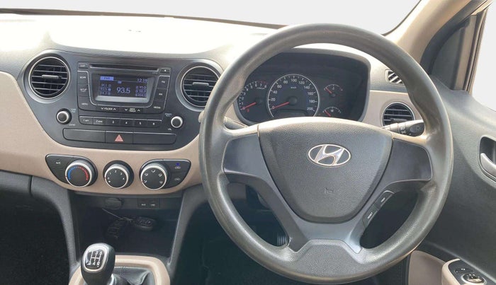 2014 Hyundai Grand i10 SPORTZ 1.2 KAPPA VTVT, Petrol, Manual, 79,801 km, Steering Wheel Close Up