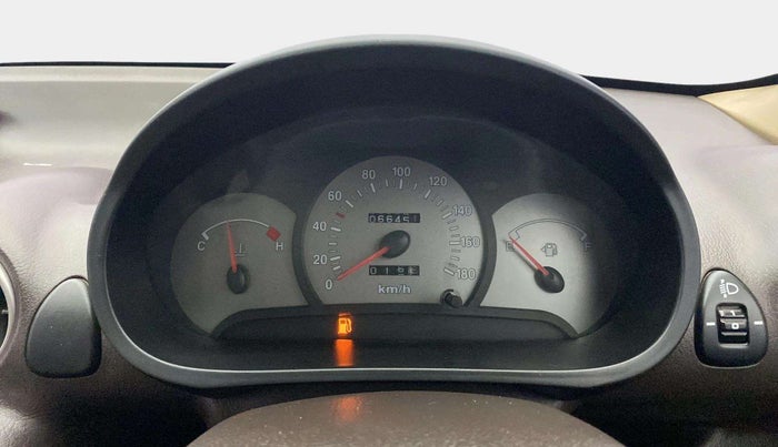 2011 Hyundai Santro Xing GL PLUS, Petrol, Manual, 66,602 km, Odometer Image