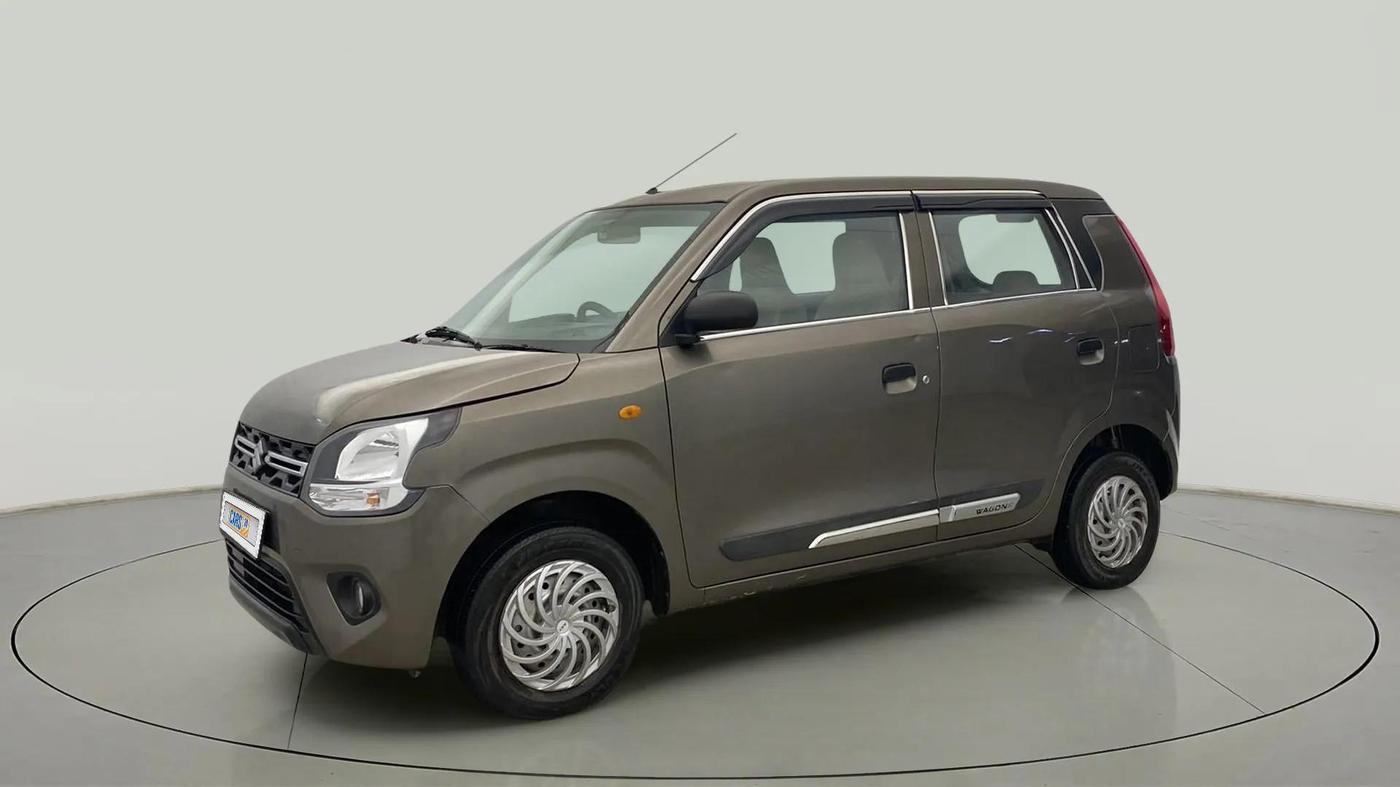 2023 Maruti New Wagon-R LXI CNG 1.0, CNG, Manual, 18,953 km, Left Front Diagonal
