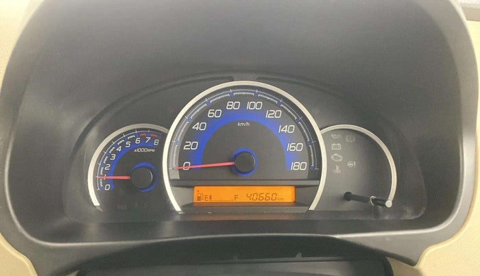 2017 Maruti Wagon R 1.0 VXI, Petrol, Manual, 40,664 km, Odometer Image