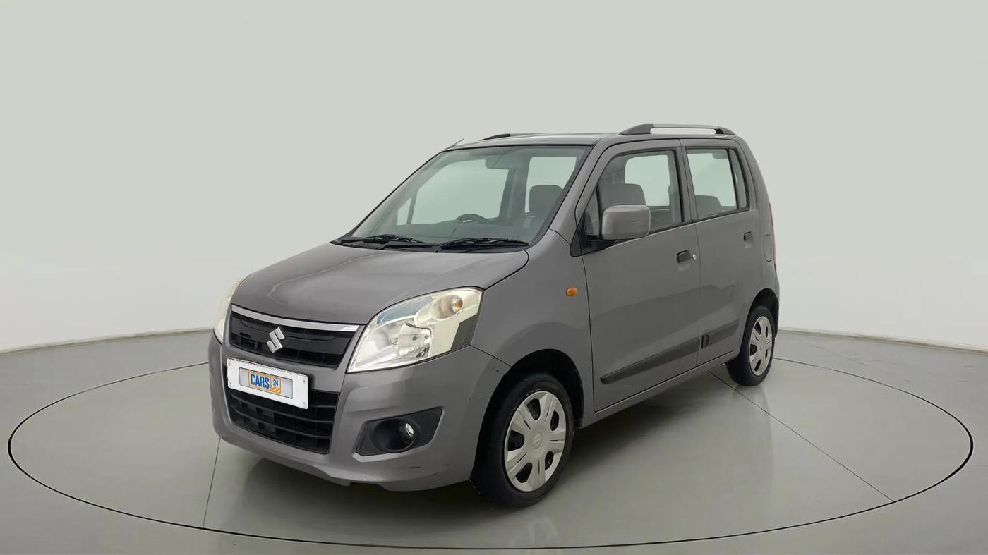 2017 Maruti Wagon R 1.0 VXI, Petrol, Manual, 40,664 km, Left Front Diagonal