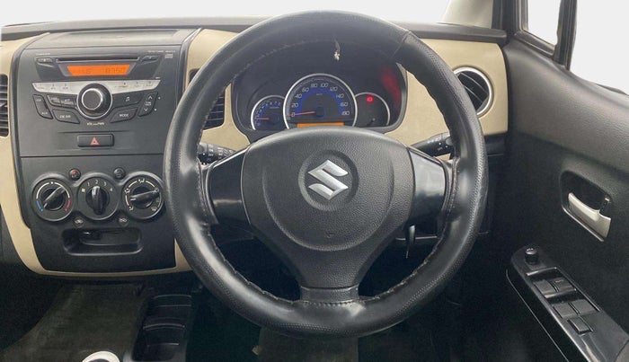 2017 Maruti Wagon R 1.0 VXI, Petrol, Manual, 40,664 km, Steering Wheel Close Up