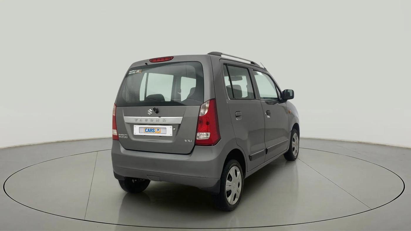 2017 Maruti Wagon R 1.0 VXI, Petrol, Manual, 40,664 km, Right Back Diagonal