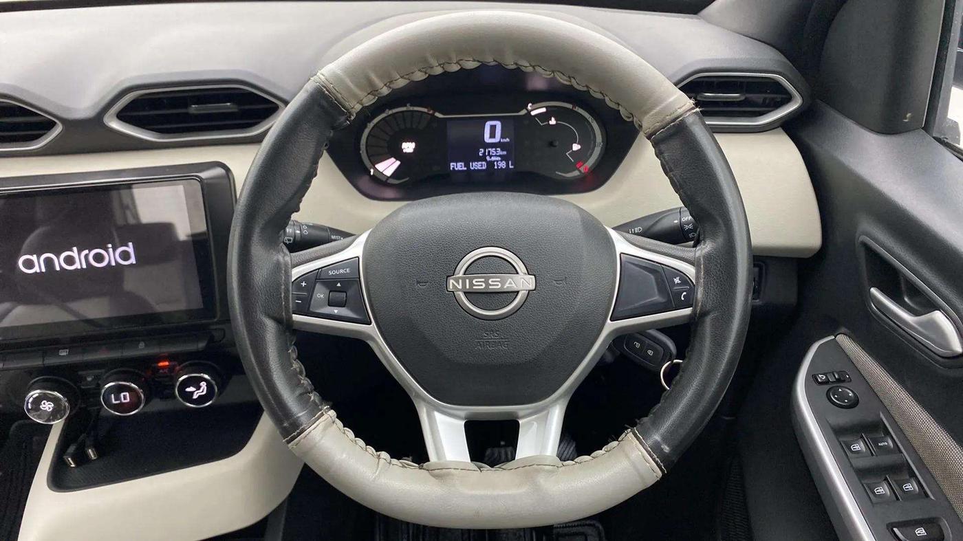 2021 Nissan MAGNITE XV EXECUTIVE TURBO, Petrol, Manual, 21,744 km, Steering Wheel Close Up