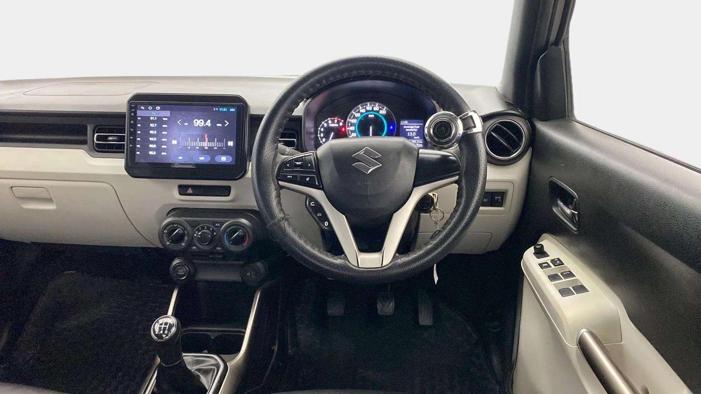 2018 Maruti IGNIS DELTA 1.2, Petrol, Manual, 49,340 km, Steering Wheel Close Up