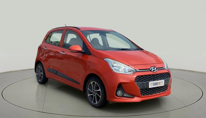 2017 Hyundai Grand i10 ASTA 1.2 KAPPA VTVT, Petrol, Manual, 69,348 km, Right Front Diagonal