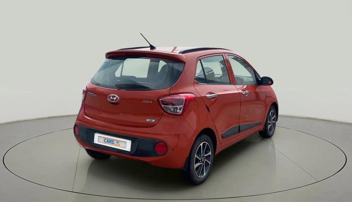 2017 Hyundai Grand i10 ASTA 1.2 KAPPA VTVT, Petrol, Manual, 69,348 km, Right Back Diagonal