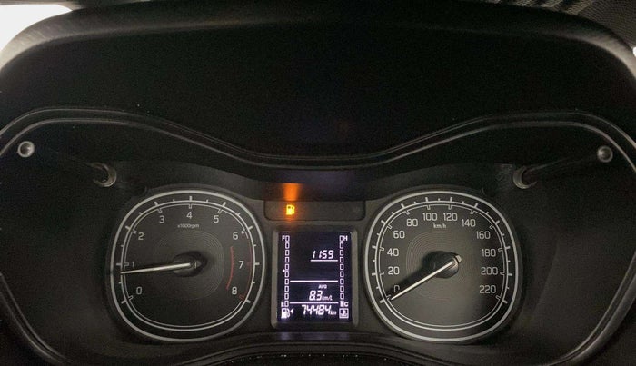 2021 Maruti Vitara Brezza VXI, Petrol, Manual, 74,453 km, Odometer Image