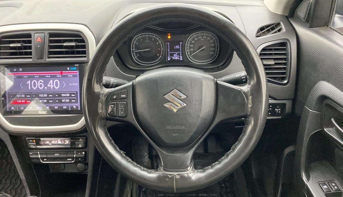 2021 Maruti Vitara Brezza VXI, Petrol, Manual, 74,453 km, Steering Wheel Close Up