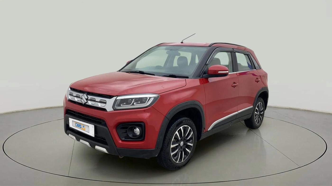 2021 Maruti Vitara Brezza VXI, Petrol, Manual, 74,730 km, Left Front Diagonal