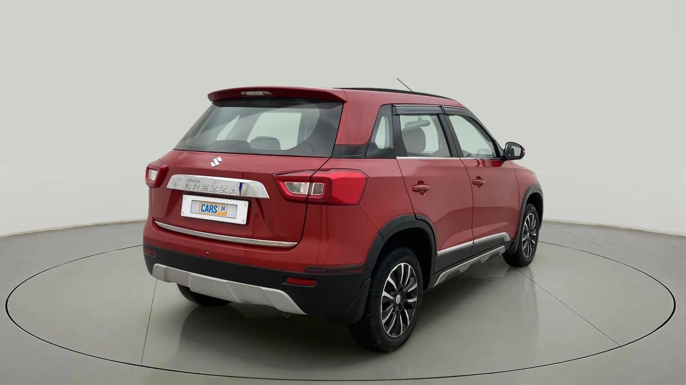 2021 Maruti Vitara Brezza VXI, Petrol, Manual, 74,730 km, Right Back Diagonal