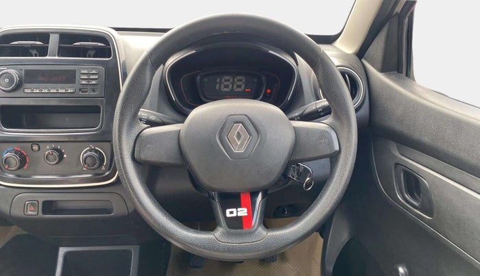 2017 Renault Kwid RXL, Petrol, Manual, 68,660 km, Steering Wheel Close Up