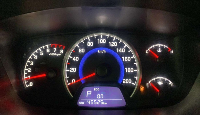 2017 Hyundai Grand i10 SPORTZ (O) AT 1.2 KAPPA VTVT, Petrol, Automatic, 45,494 km, Odometer Image