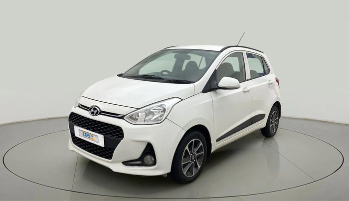 2017 Hyundai Grand i10 SPORTZ (O) AT 1.2 KAPPA VTVT, Petrol, Automatic, 45,494 km, Left Front Diagonal