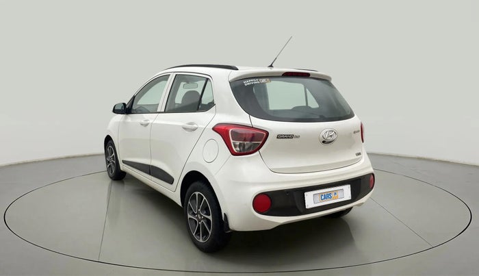 2017 Hyundai Grand i10 SPORTZ (O) AT 1.2 KAPPA VTVT, Petrol, Automatic, 45,494 km, Left Back Diagonal