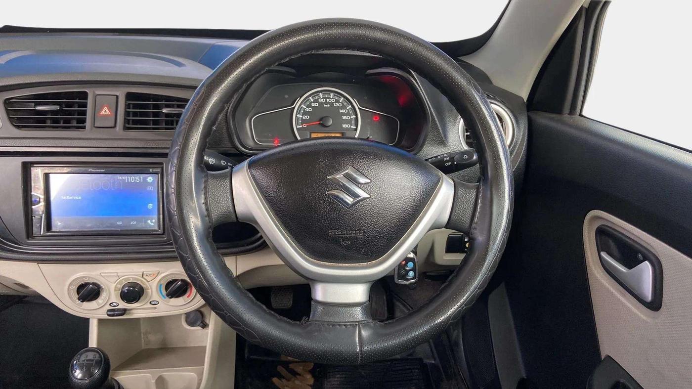 2022 Maruti Alto LXI OPT CNG, CNG, Manual, 22,159 km, Steering Wheel Close Up
