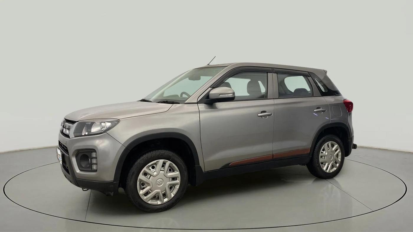 2021 Maruti Vitara Brezza LXI, CNG, Manual, 45,092 km, Left Front Diagonal