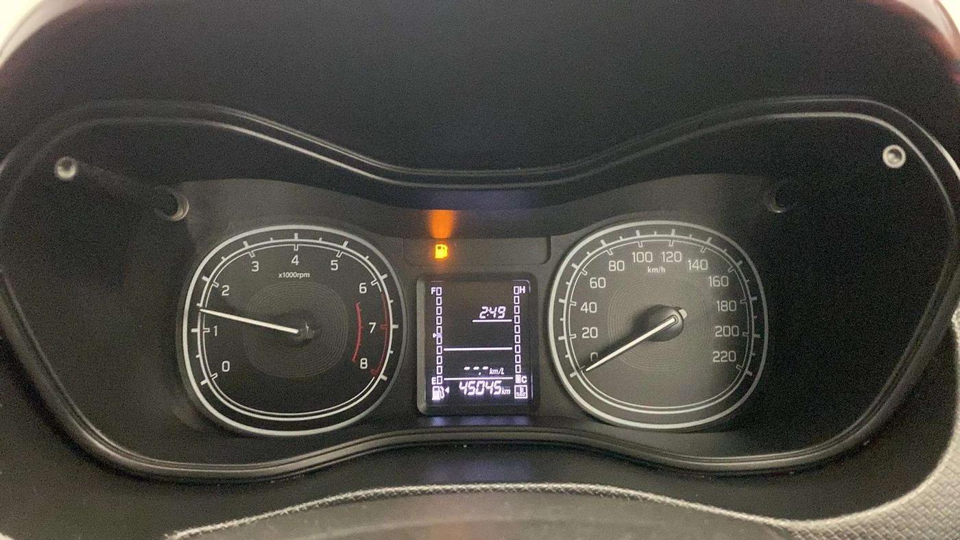 2021 Maruti Vitara Brezza LXI, CNG, Manual, 45,092 km, Odometer Image