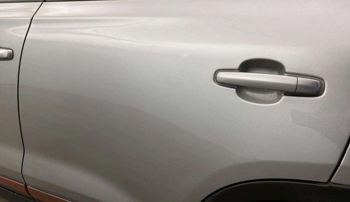 2021 Maruti Vitara Brezza LXI, Petrol, Manual, 45,092 km, Rear left door - Minor scratches