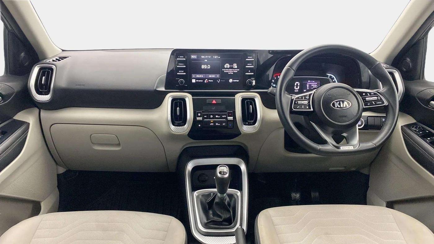 2020 KIA SONET HTX 1.0 IMT, Petrol, Manual, 16,557 km, Dashboard