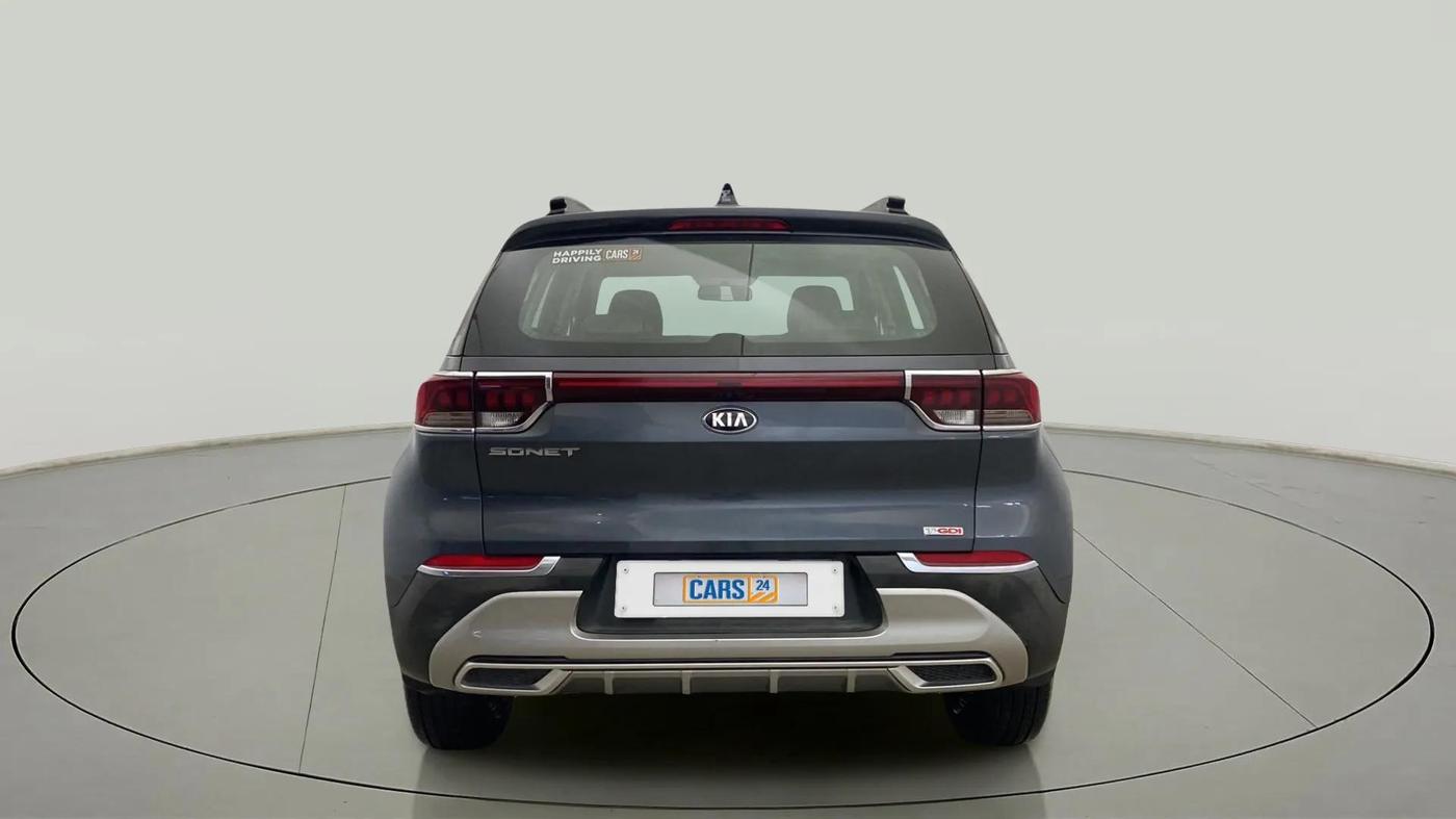 2020 KIA SONET HTX 1.0 IMT, Petrol, Manual, 16,557 km, Back/Rear