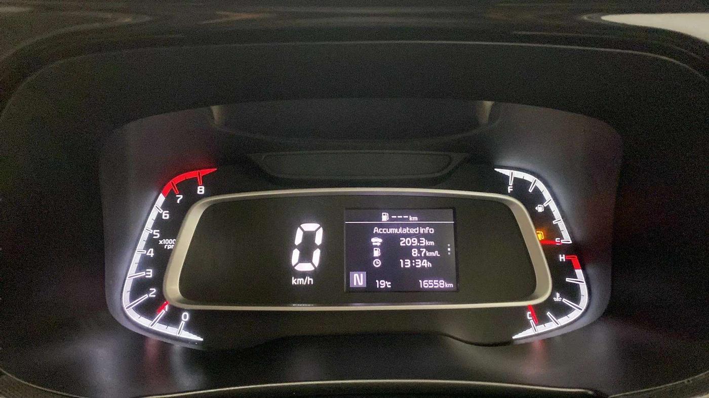 2020 KIA SONET HTX 1.0 IMT, Petrol, Manual, 16,557 km, Odometer Image