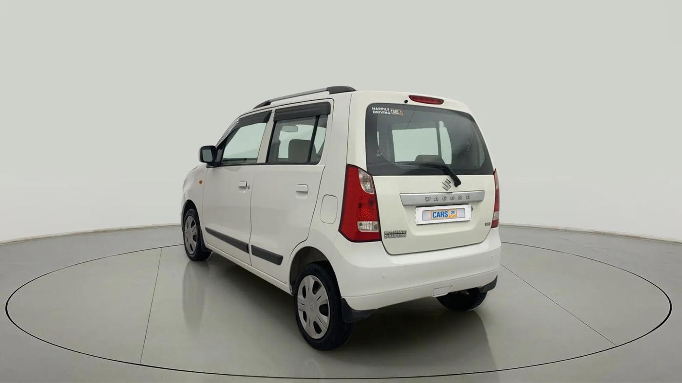 2017 Maruti Wagon R 1.0 VXI, Petrol, Manual, 55,664 km, Left Back Diagonal