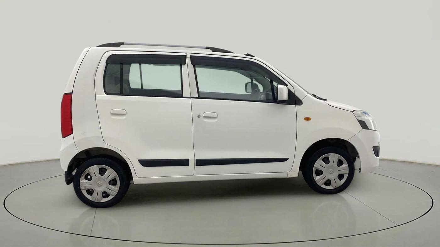 2017 Maruti Wagon R 1.0 VXI, Petrol, Manual, 55,664 km, Right Side View