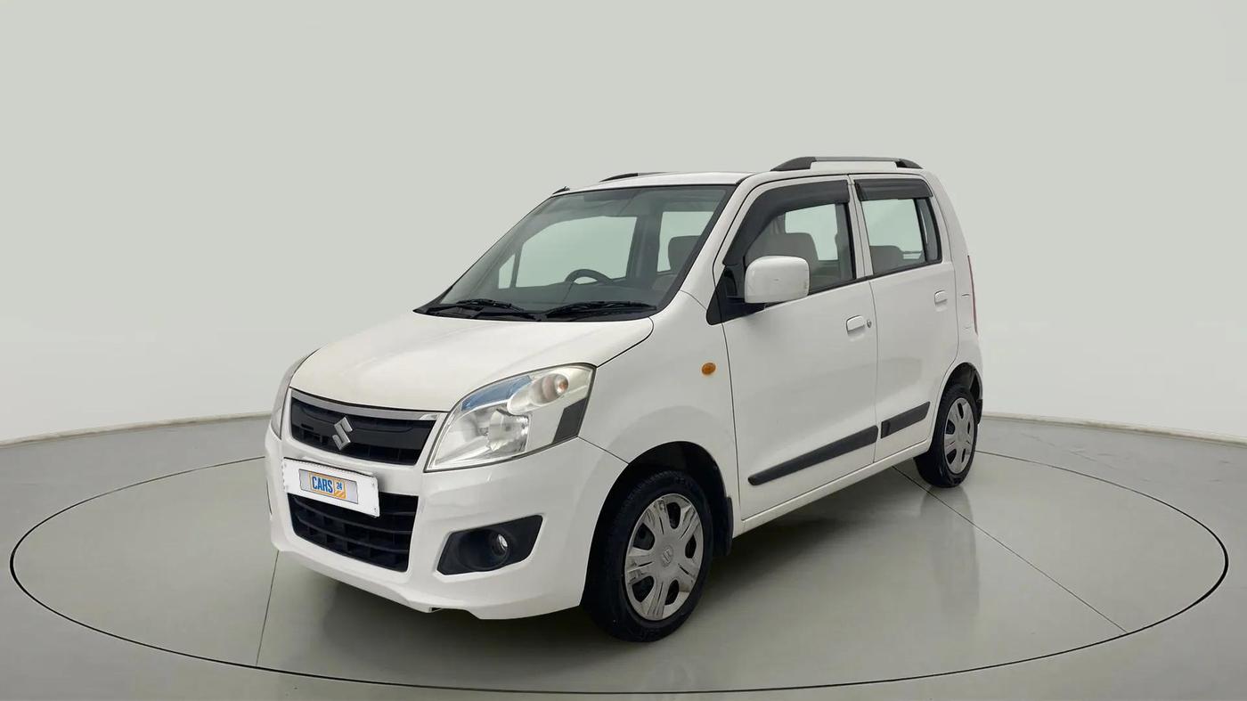2017 Maruti Wagon R 1.0 VXI, Petrol, Manual, 55,664 km, Left Front Diagonal