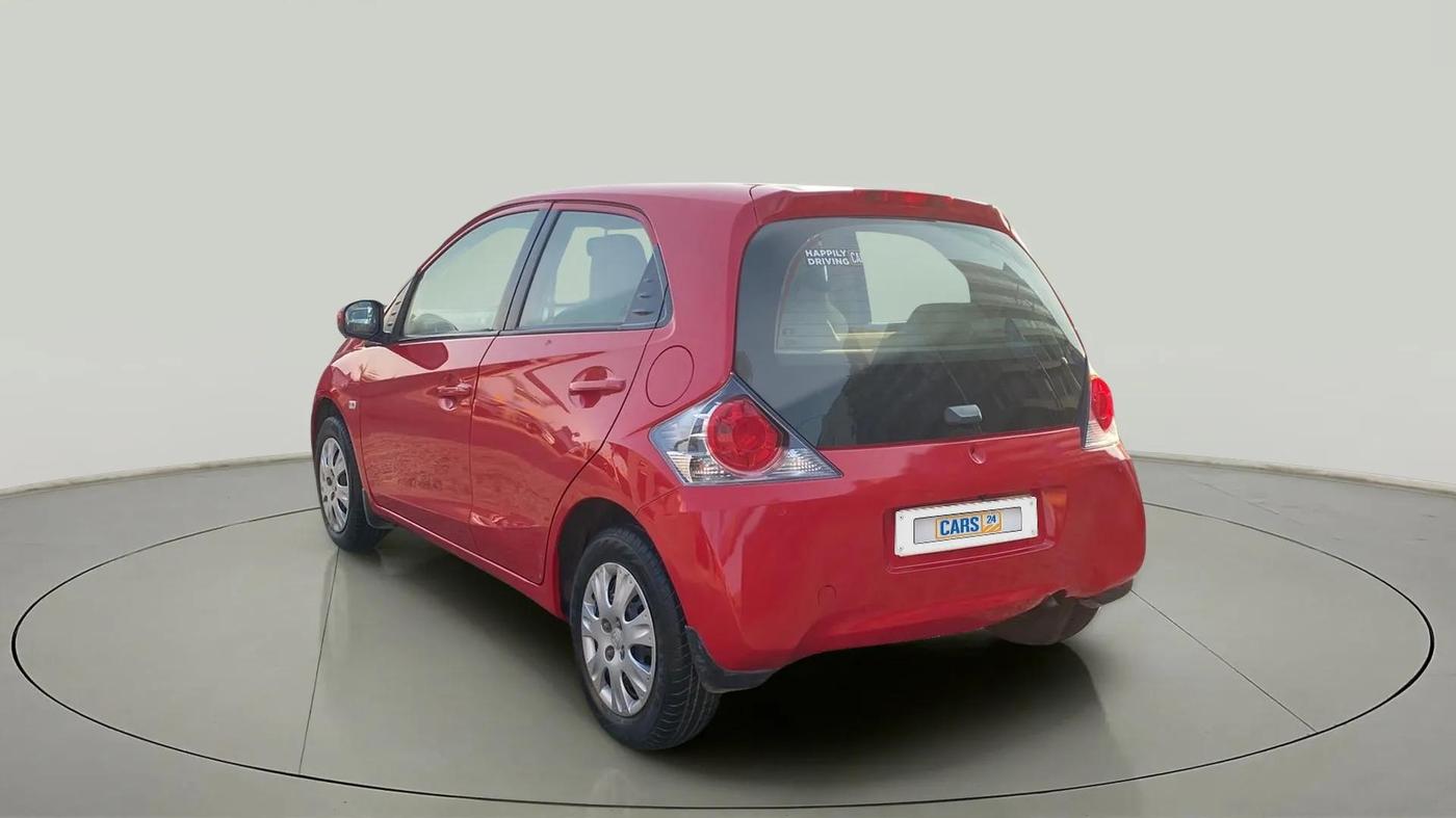 2014 Honda Brio S MT, Petrol, Manual, 42,858 km, Left Back Diagonal