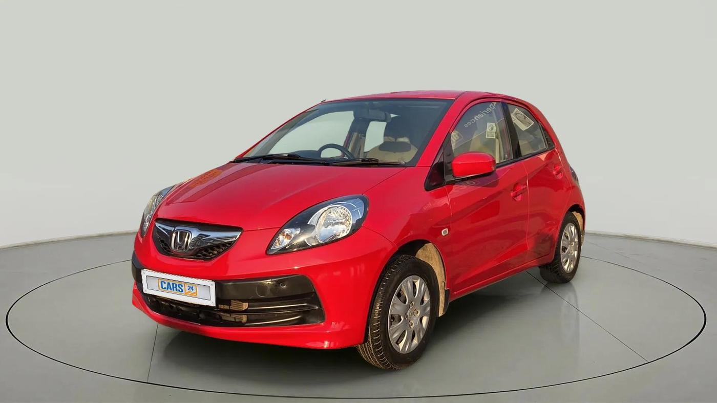 2014 Honda Brio S MT, Petrol, Manual, 42,858 km, Left Front Diagonal