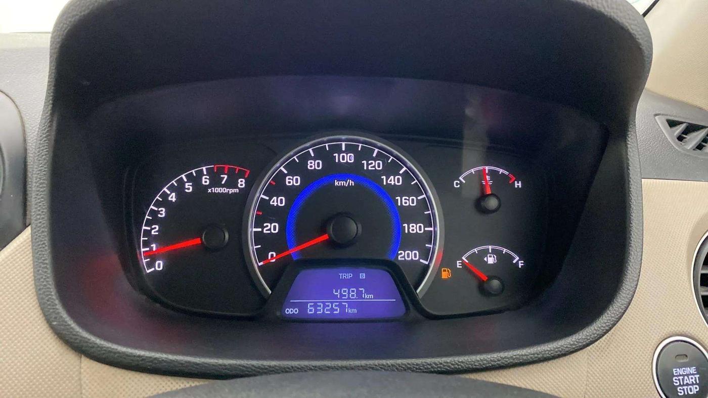 2014 Hyundai Grand i10 SPORTZ 1.2 KAPPA VTVT, Petrol, Manual, 63,338 km, Odometer Image
