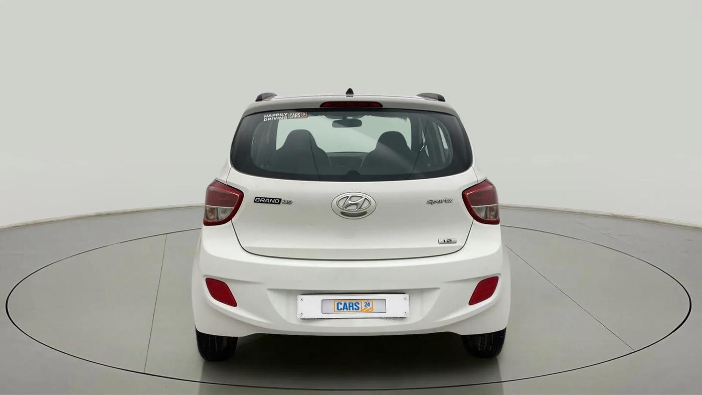 2014 Hyundai Grand i10 SPORTZ 1.2 KAPPA VTVT, Petrol, Manual, 63,338 km, Back/Rear
