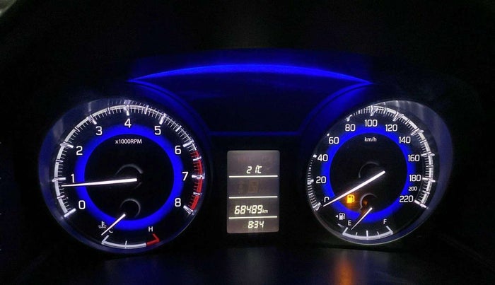 2016 Maruti Baleno DELTA PETROL 1.2, Petrol, Manual, 68,504 km, Odometer Image