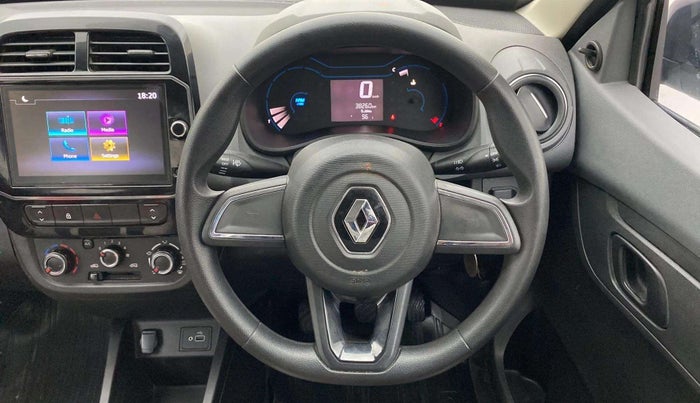 2021 Renault Kwid RXT 1.0 (O), Petrol, Manual, 38,237 km, Steering Wheel Close Up