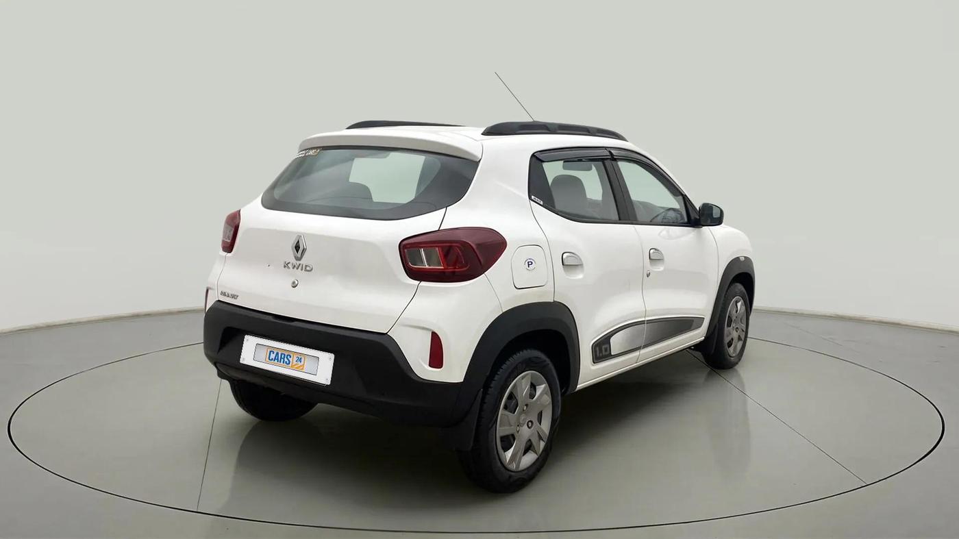 2021 Renault Kwid RXT 1.0 (O), Petrol, Manual, 38,237 km, Right Back Diagonal