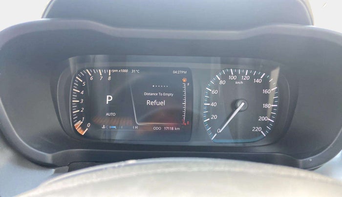 2022 Tata ALTROZ XZA PLUS, Petrol, Automatic, 17,190 km, Odometer Image