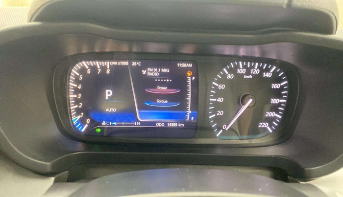 2022 Tata ALTROZ XZA, Petrol, Automatic, 15,668 km, Odometer Image